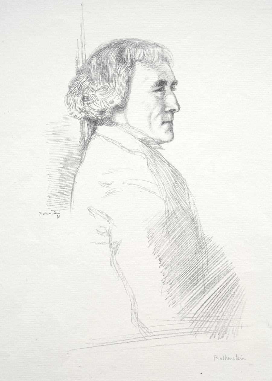 Sir Henry Irving od William Rothenstein