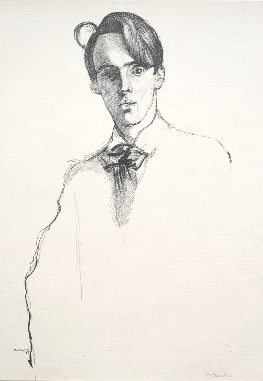 William Butler Yeats, 1898. od William Rothenstein