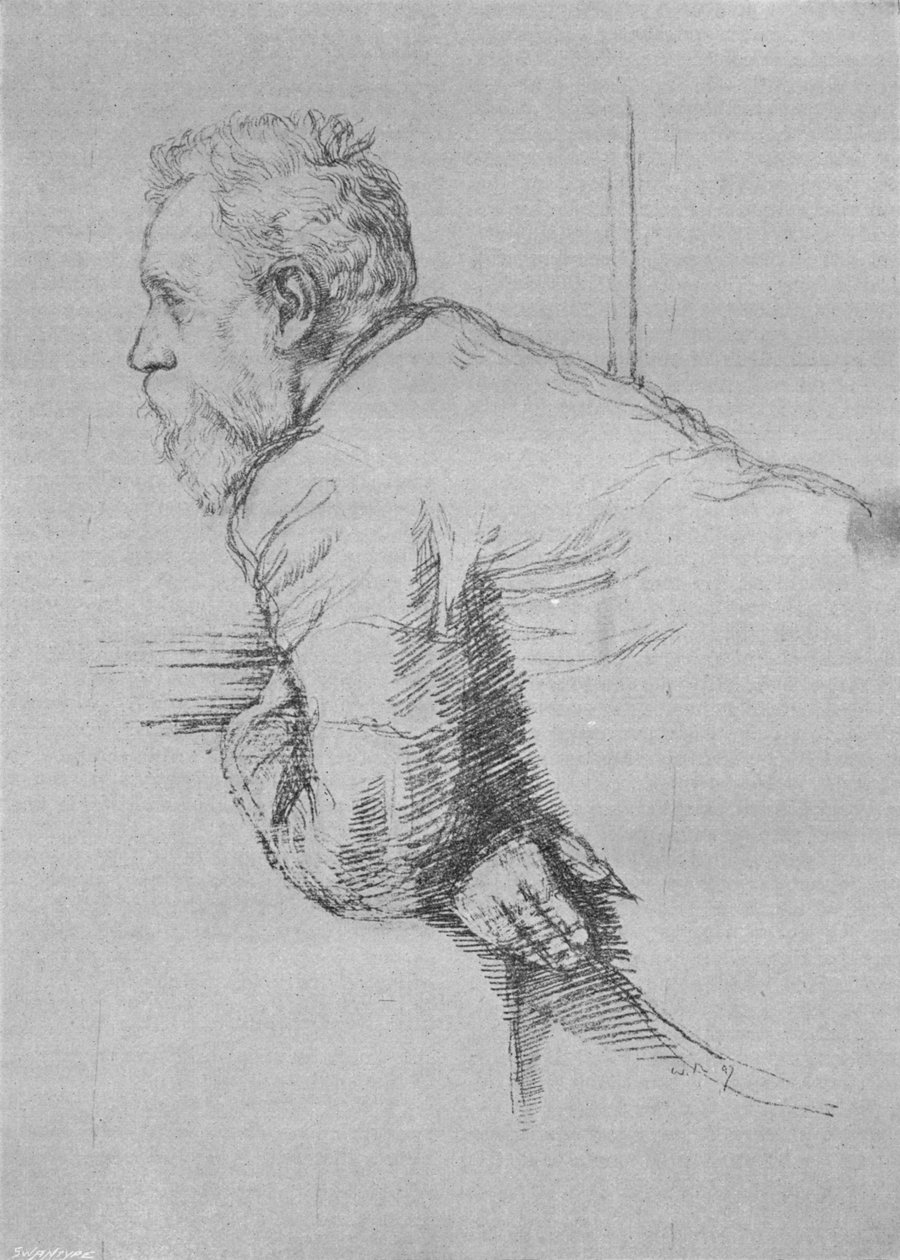 William Ernest Henley, 1897, 1903 od William Rothenstein