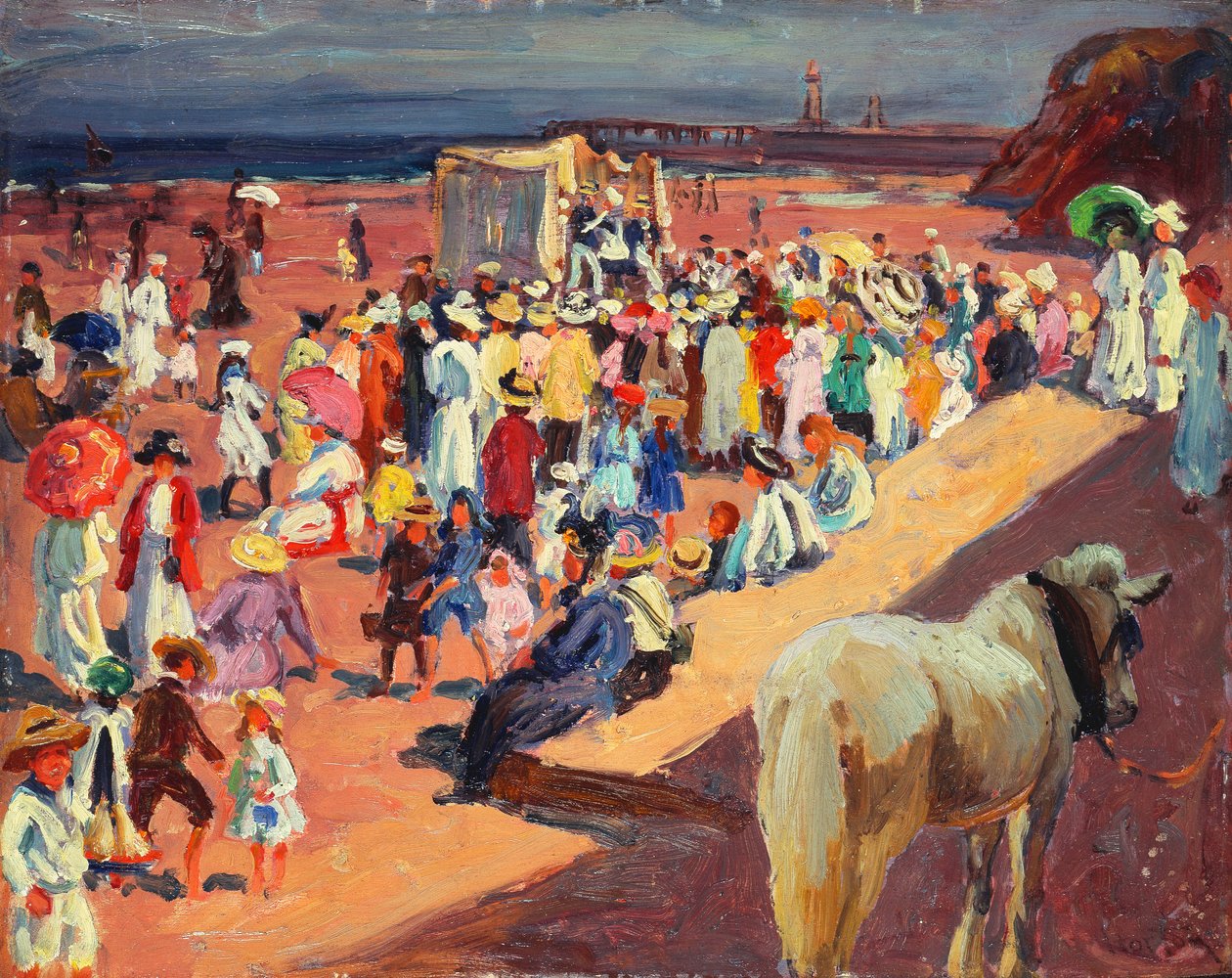 Pláž Broadstairs od William Samuel Horton