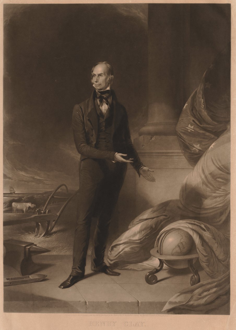 Henry Clay, 1843. od William Sartain