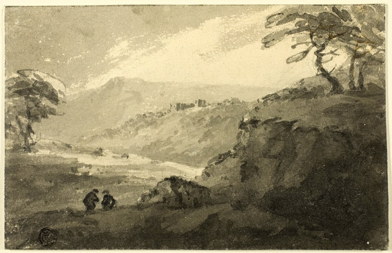 Skotská krajina od William Sawrey Gilpin