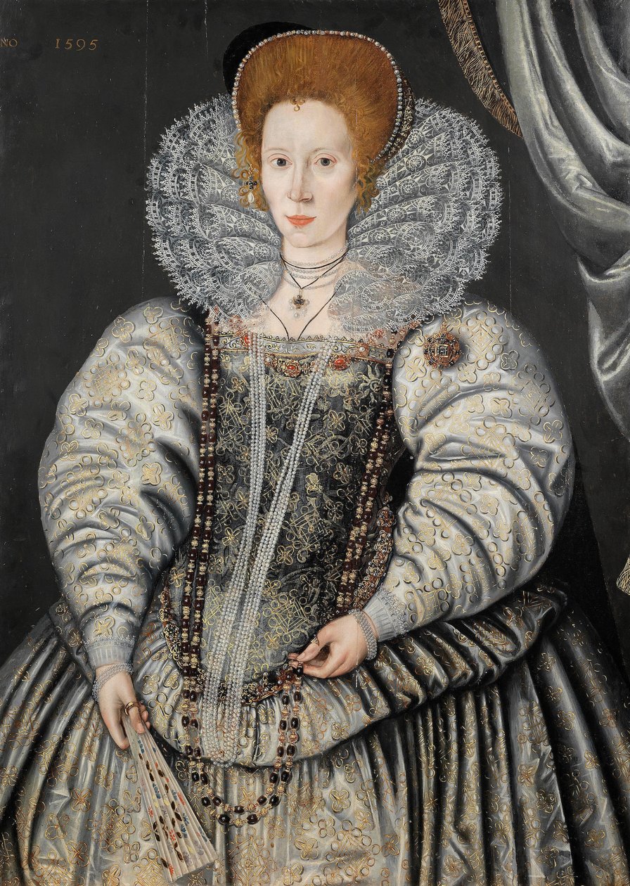 Elizabeth Throckmortonová, lady Raleighová od William Segar