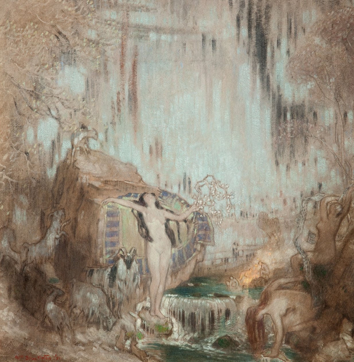 Nymfa Malham Cove od William Shackleton
