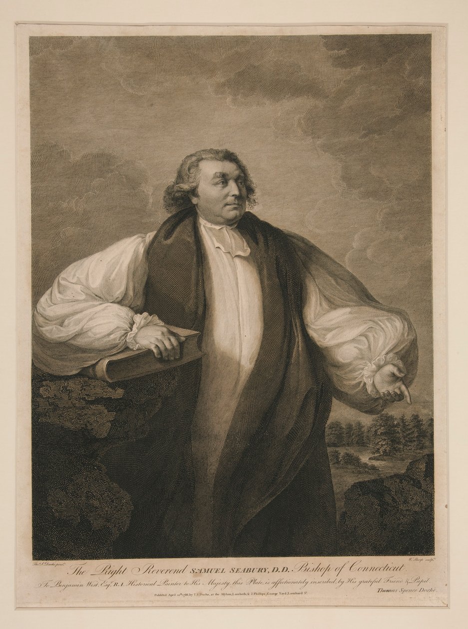 Správný reverend Samuel Seabury, D.D. od William Sharp