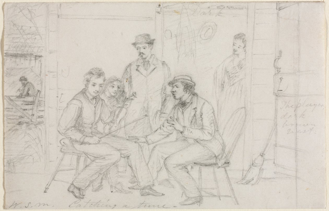 Catching a Tune, pravděpodobně 1867. od William Sidney Mount