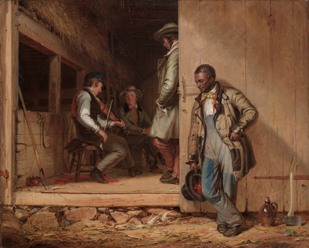 Síla hudby, 1847 od William Sidney Mount