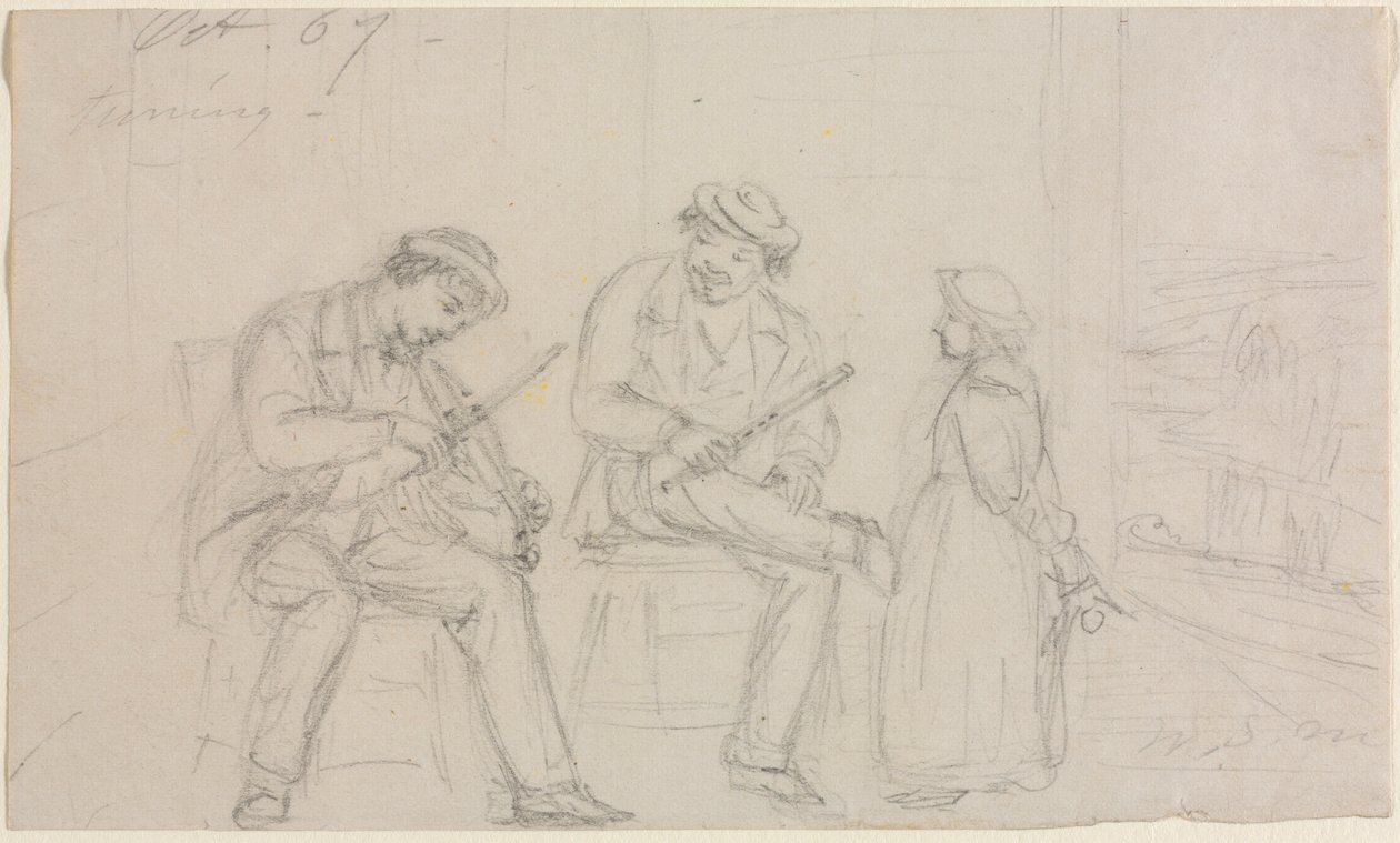 Tuning, 1867. od William Sidney Mount