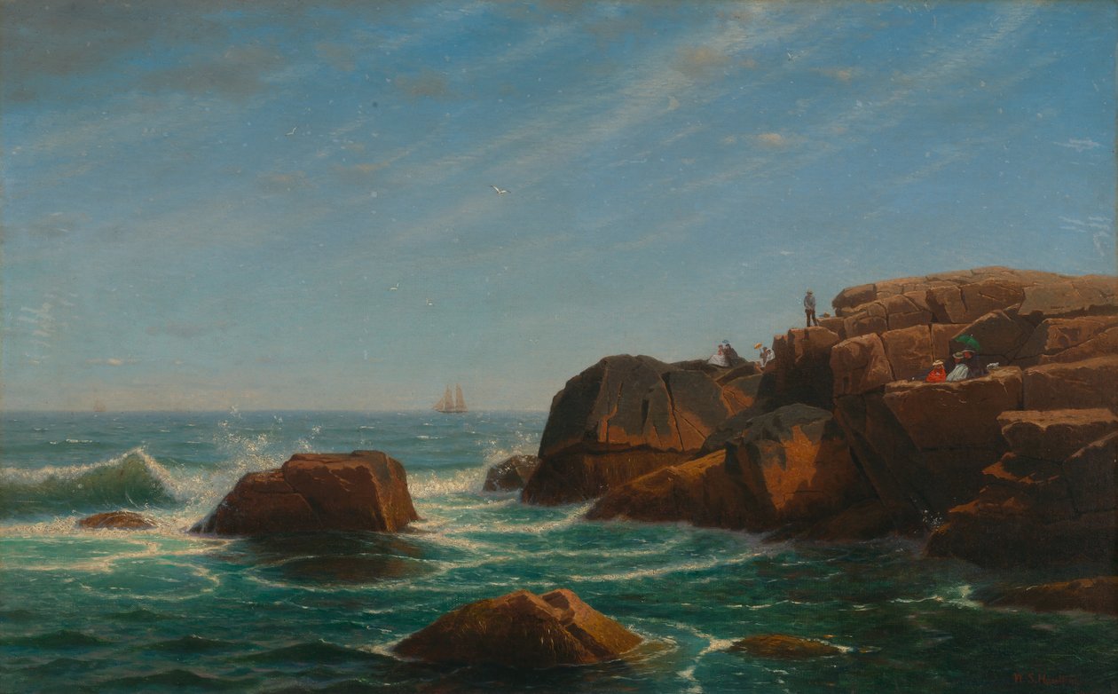 Castle Rock, Nahant od William Stanley Haseltine