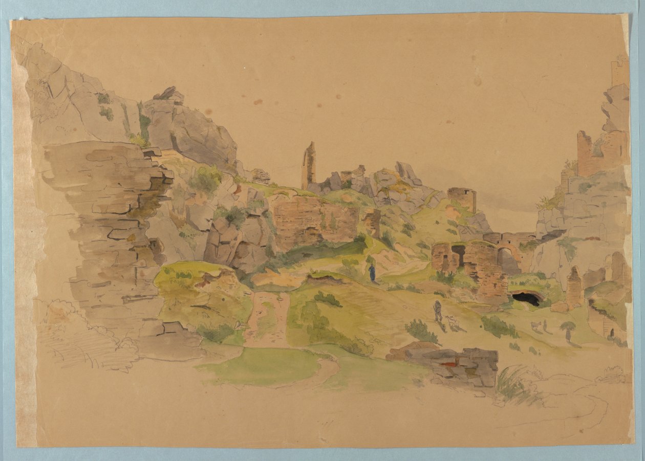 Studium krajiny od William Stanley Haseltine