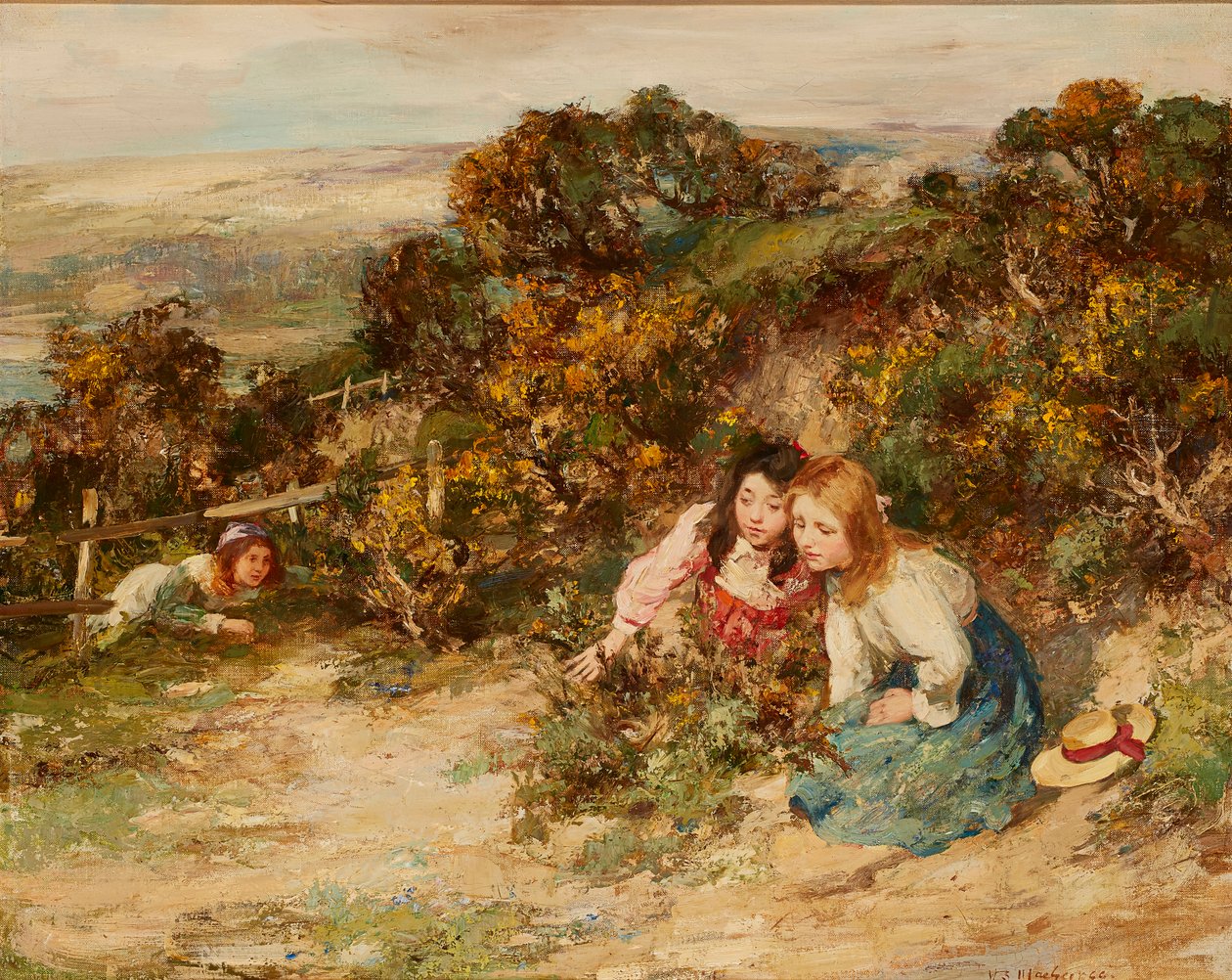 The Treasure-Hunt (olej na plátně) od William Stewart MacGeorge