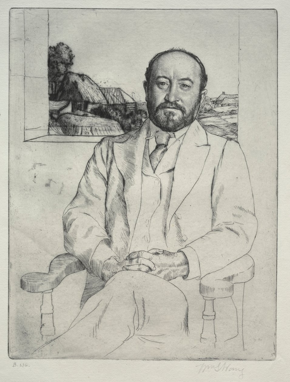 C. J. Knowles, 1894. od William Strang