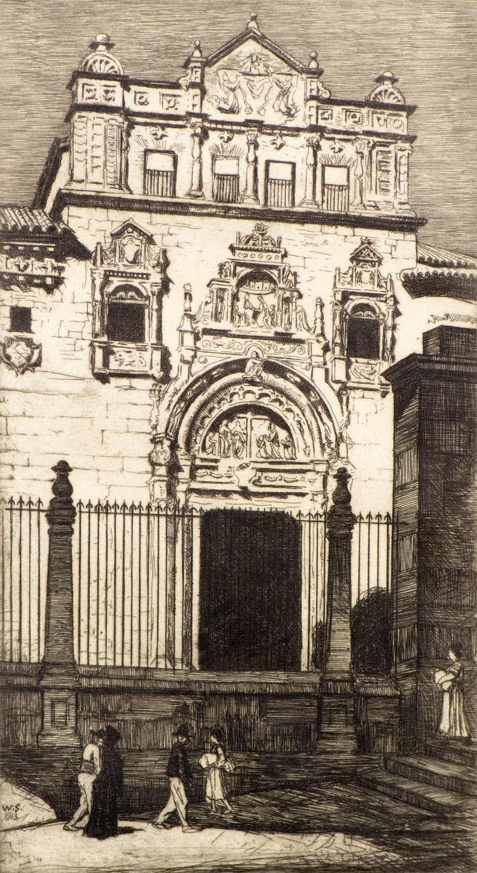 Dveře, Santa Cruz, Toledo od William Strang