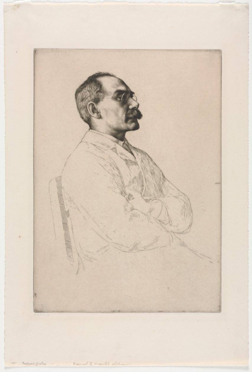 Sir Rudyard Kipling od William Strang