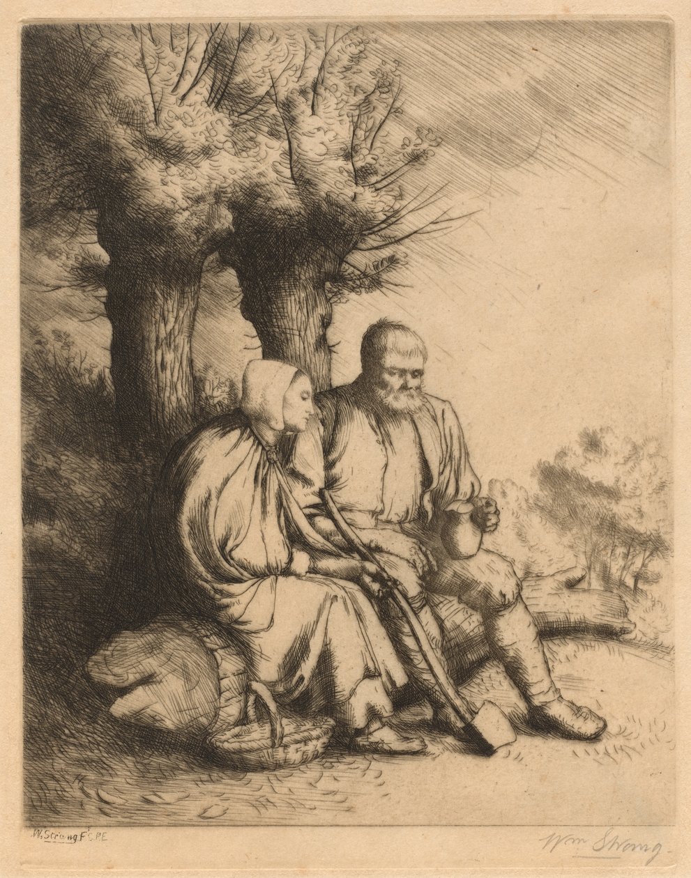 Woodman od William Strang