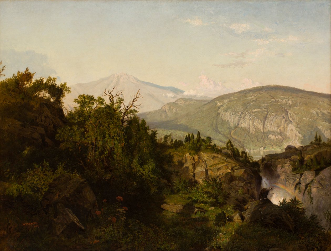V pohoří Adirondack od William Trost Richards