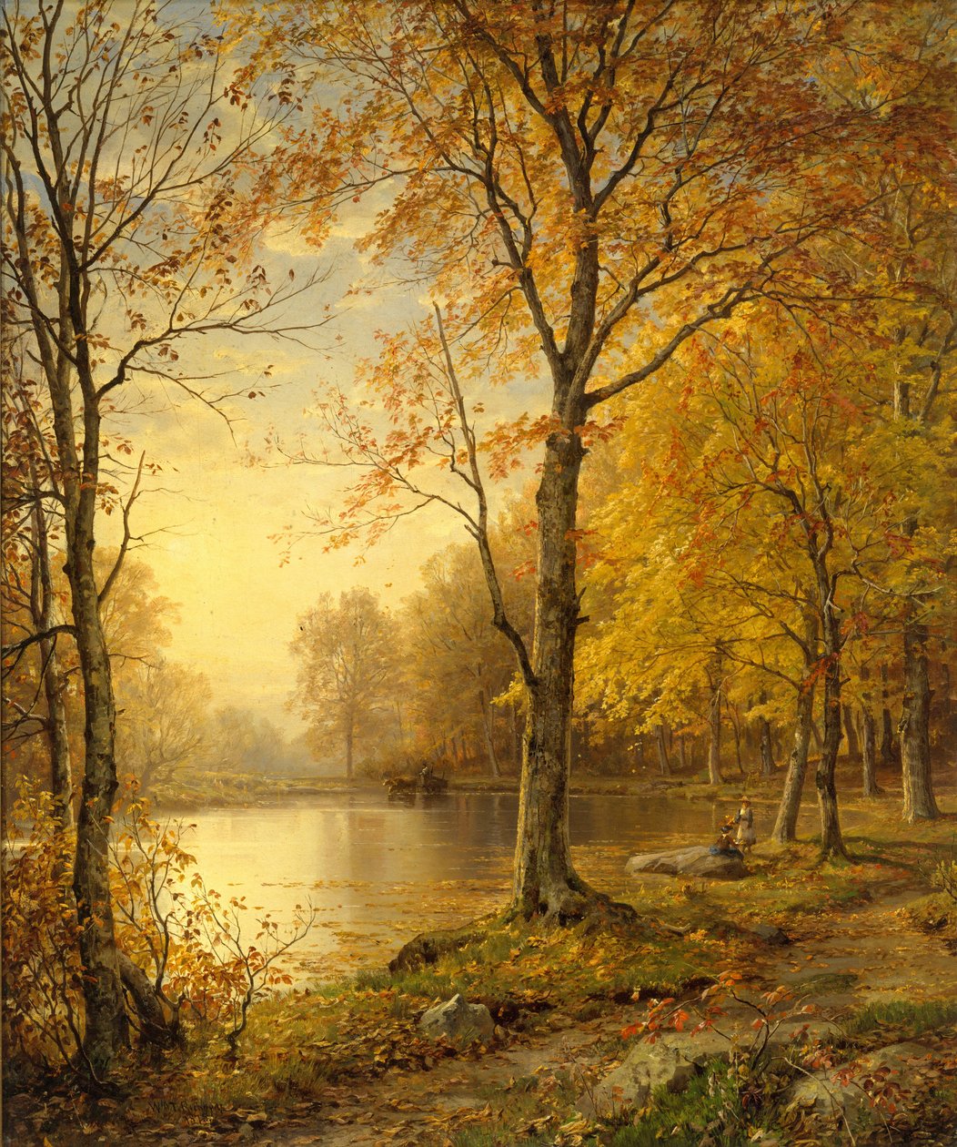 Indiánské léto, 1875. od William Trost Richards
