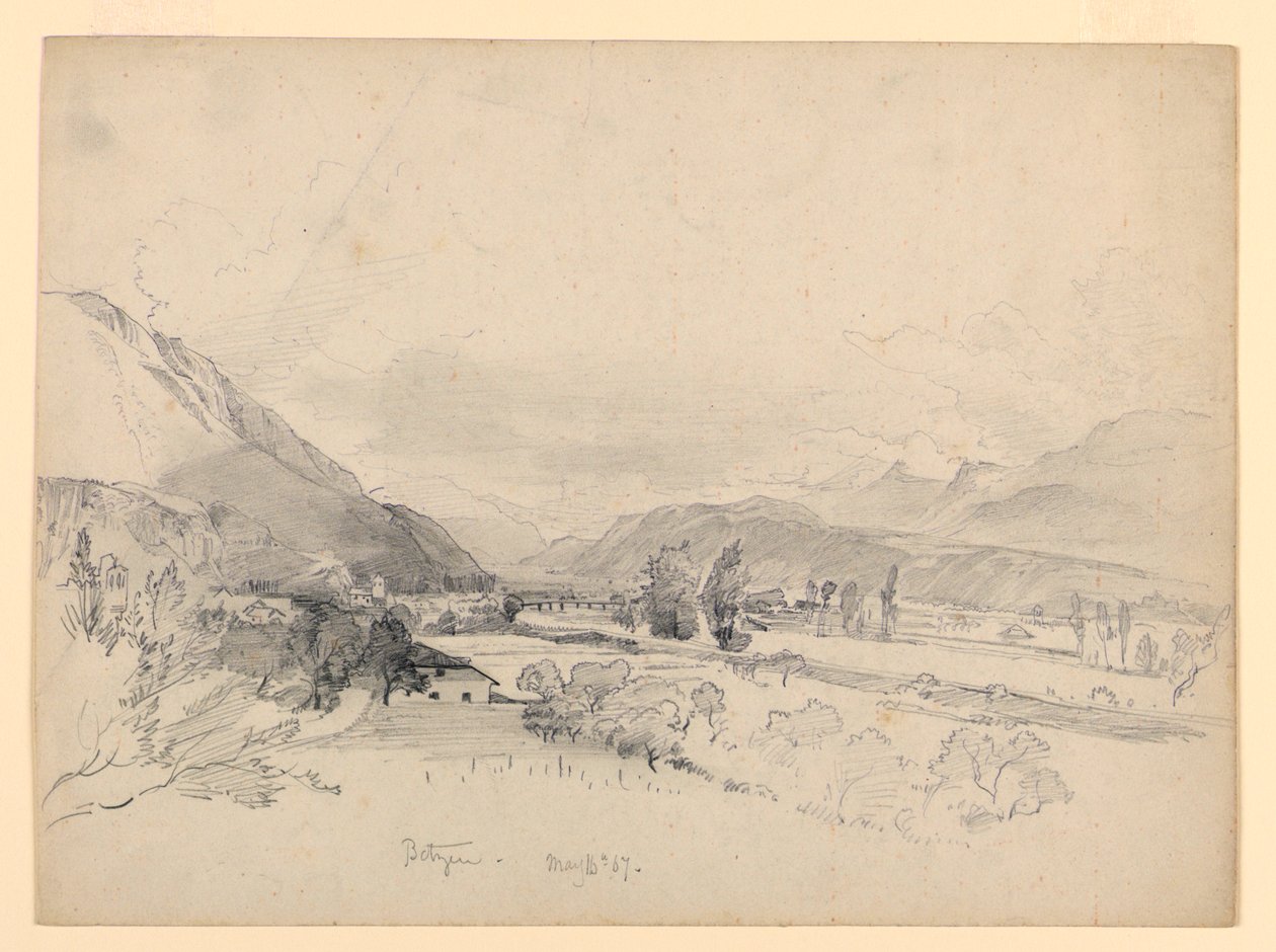 Krajina, Bautzen, Německo od William Trost Richards