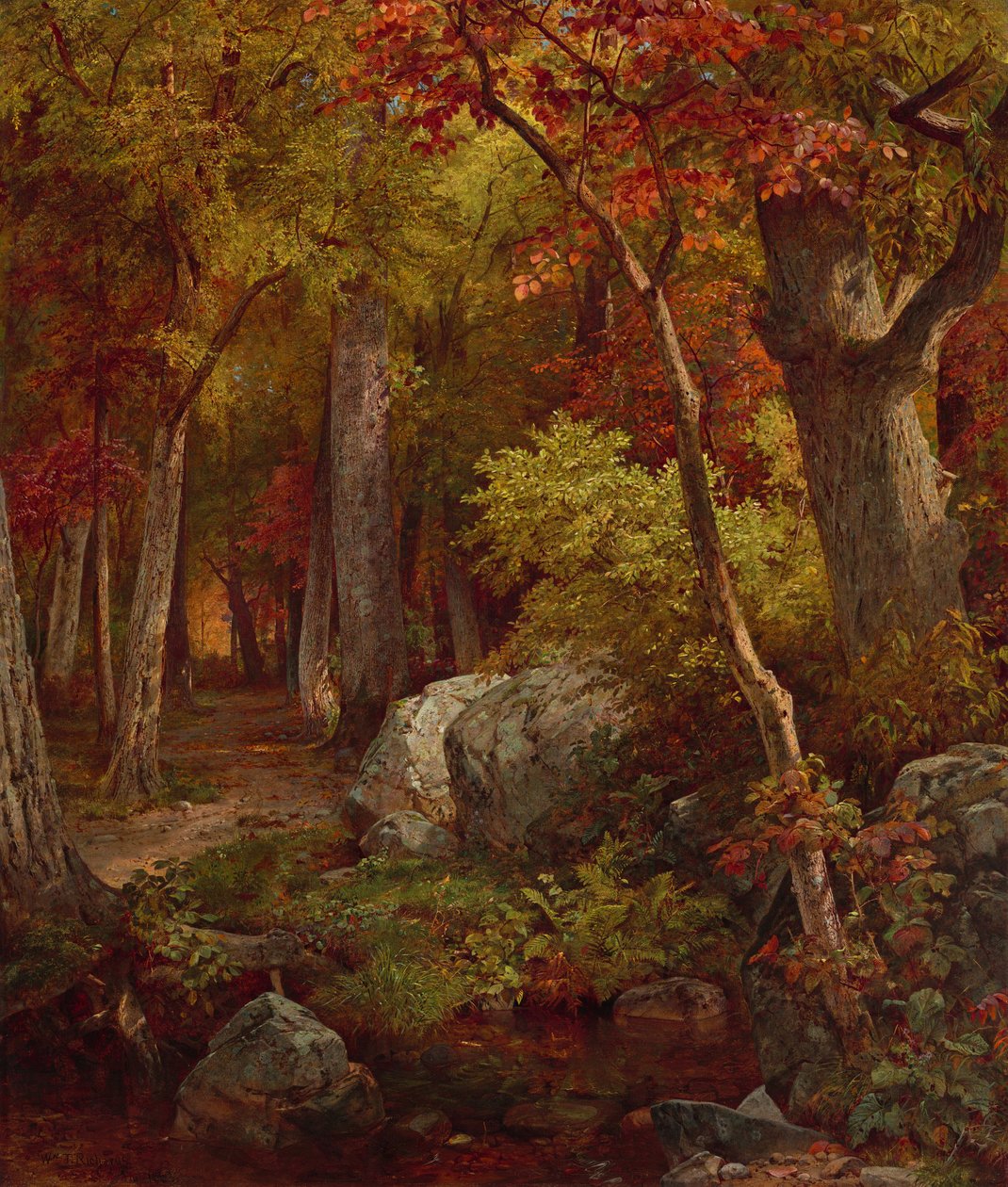 října 1863. od William Trost Richards