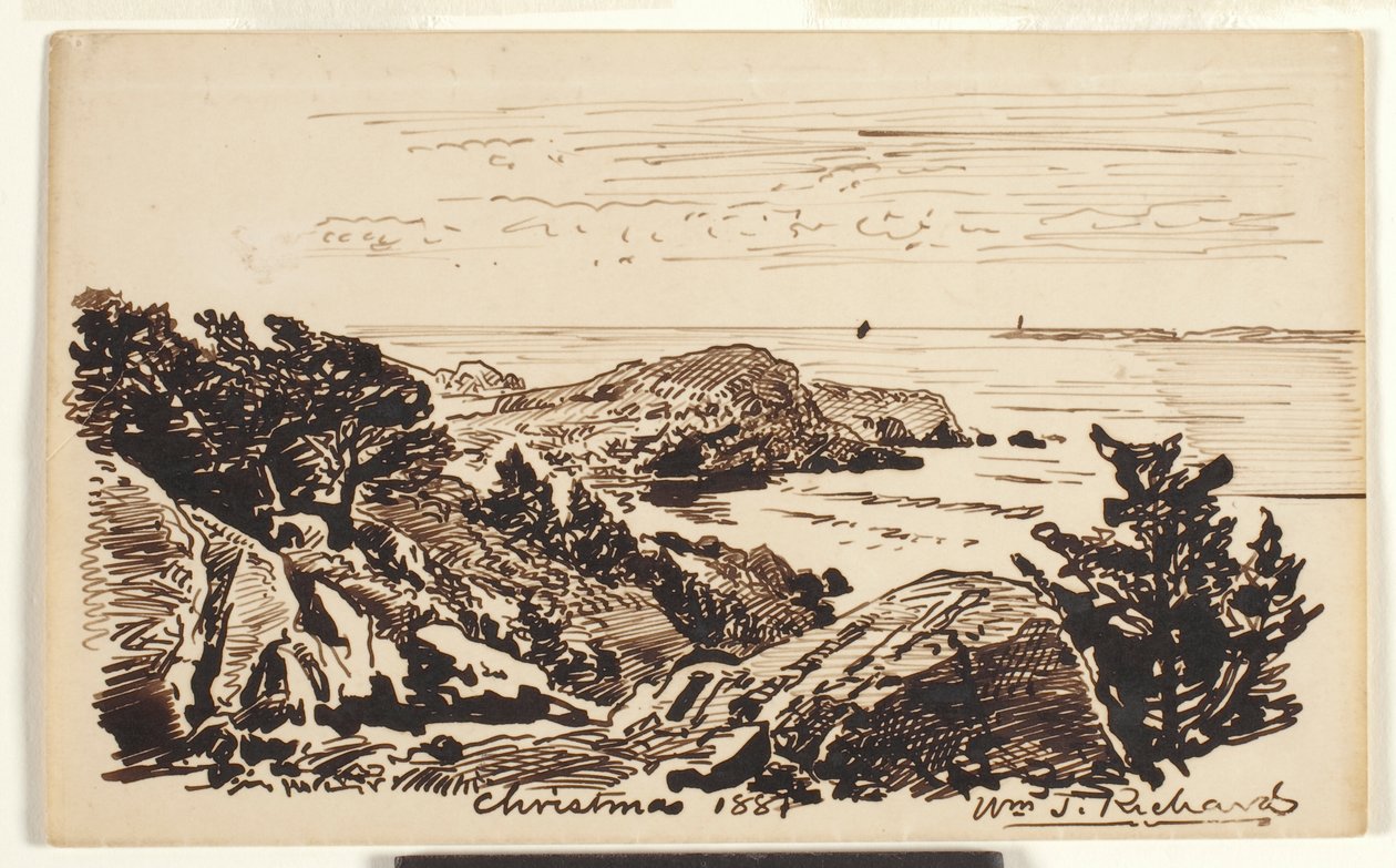 Přímořská krajina od William Trost Richards