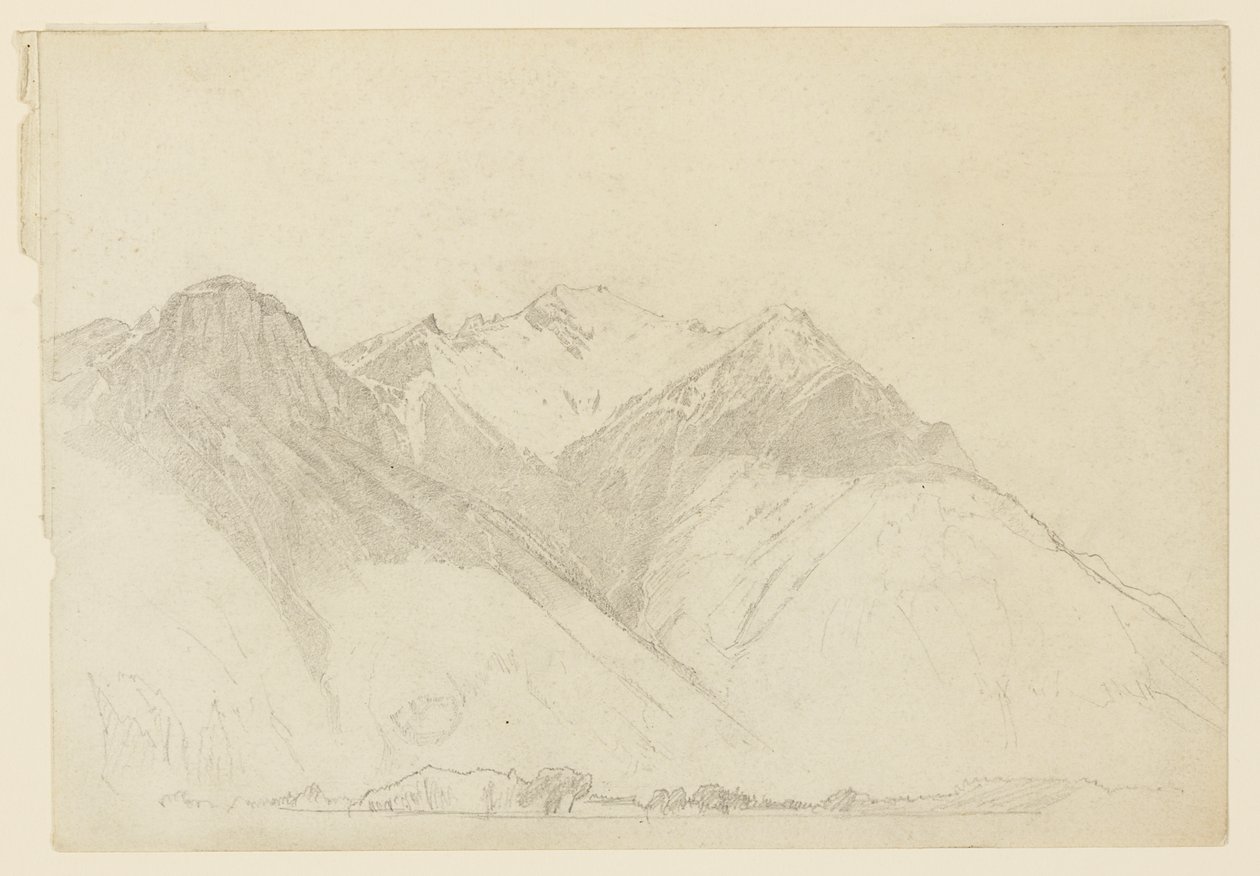 Studium krajiny od William Trost Richards
