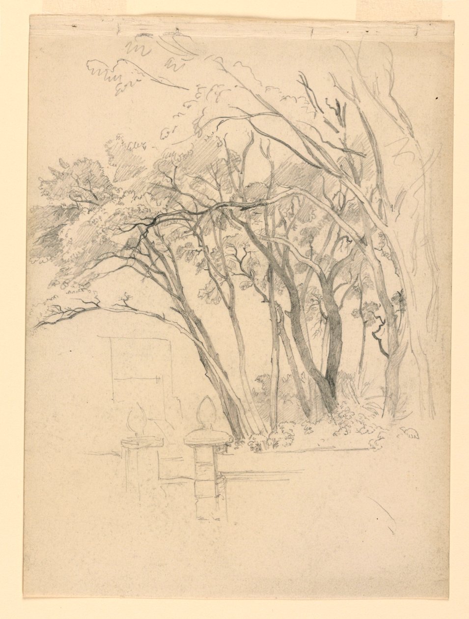 Studium listí od William Trost Richards