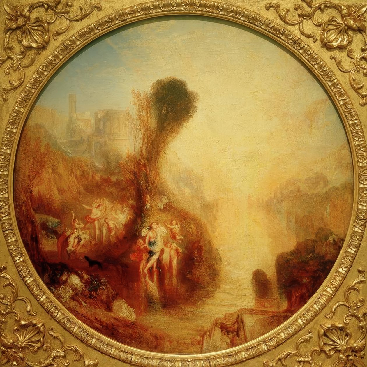 Bakchus a Ariadna od Joseph Mallord William Turner