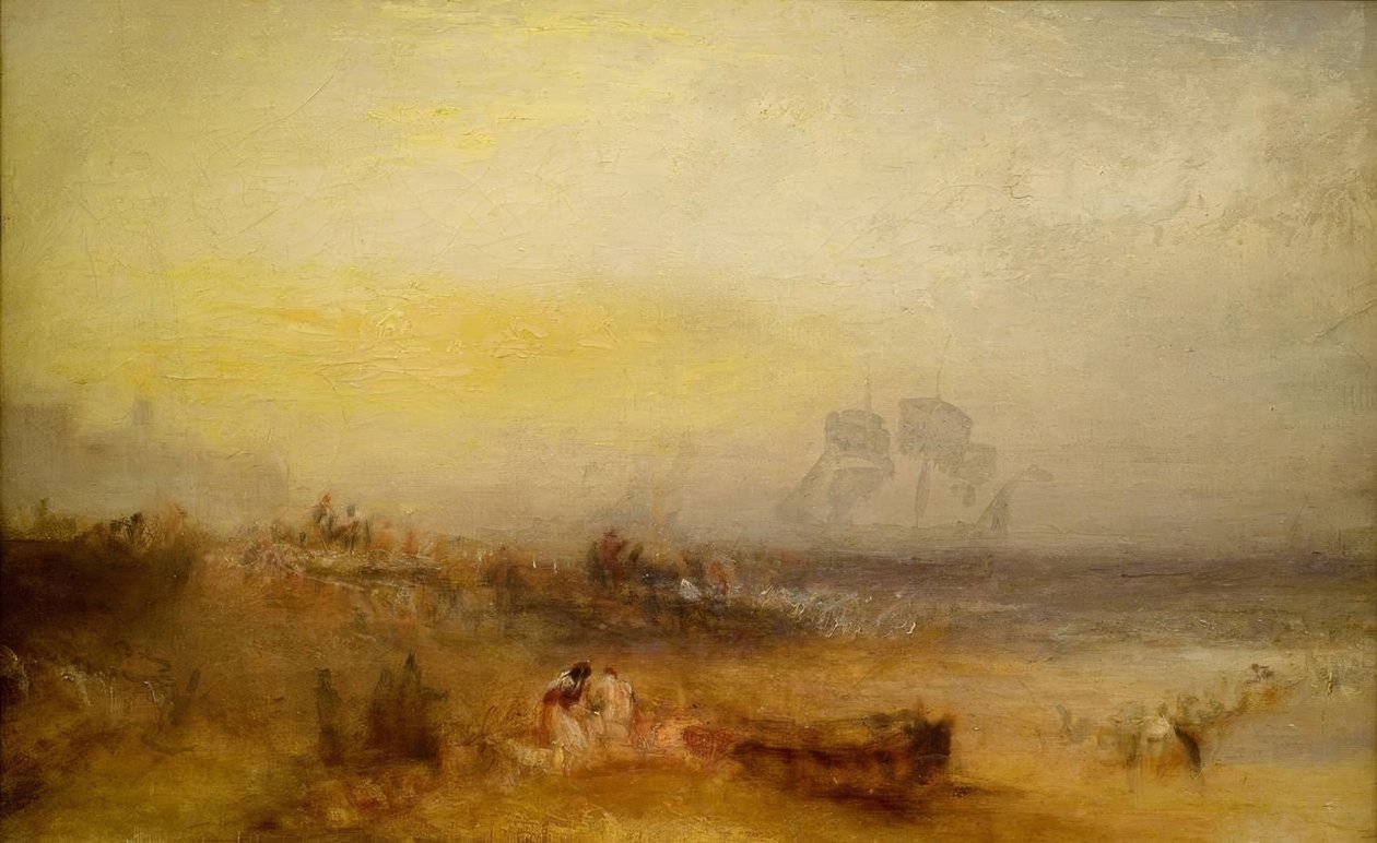 Ráno po ztroskotání lodi od Joseph Mallord William Turner