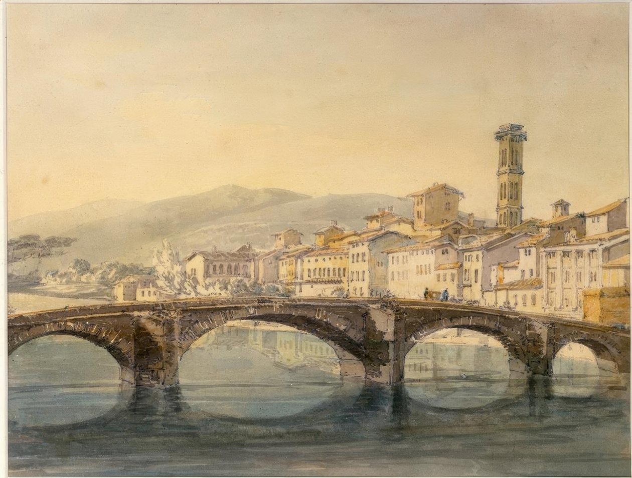 Florencie z Arna od Joseph Mallord William Turner