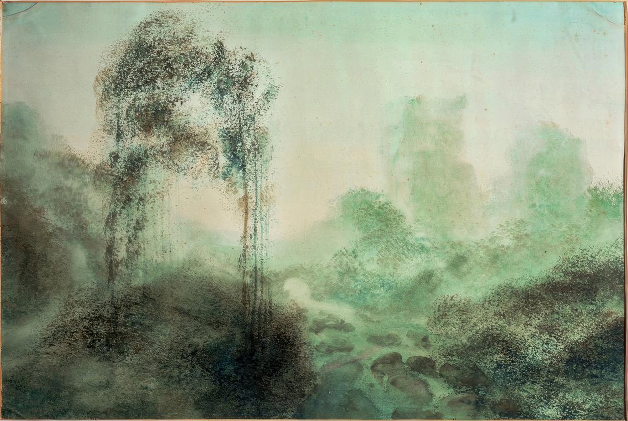 Krajina v mlze od Joseph Mallord William Turner