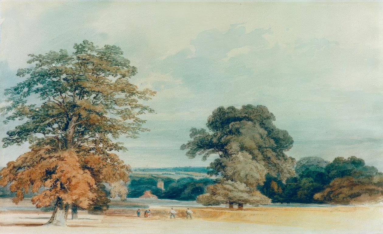 Venkov v Kentu od Joseph Mallord William Turner