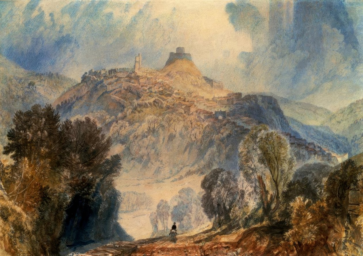 Launceston, Cornwall od Joseph Mallord William Turner