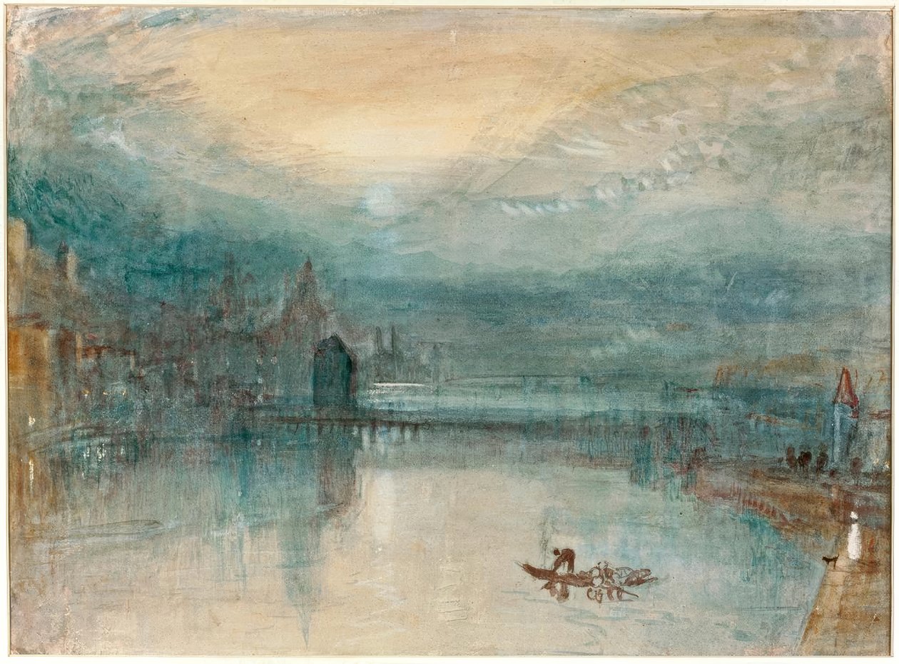Lucerna od Moonlight od Joseph Mallord William Turner