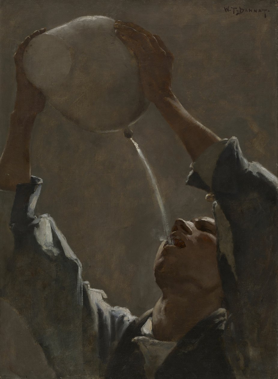 Studie na "Aragonský pašerák" od William Turner Dannat