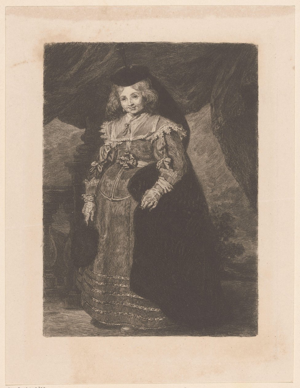 Portrét van Emerentia van Beresteyn od William Unger