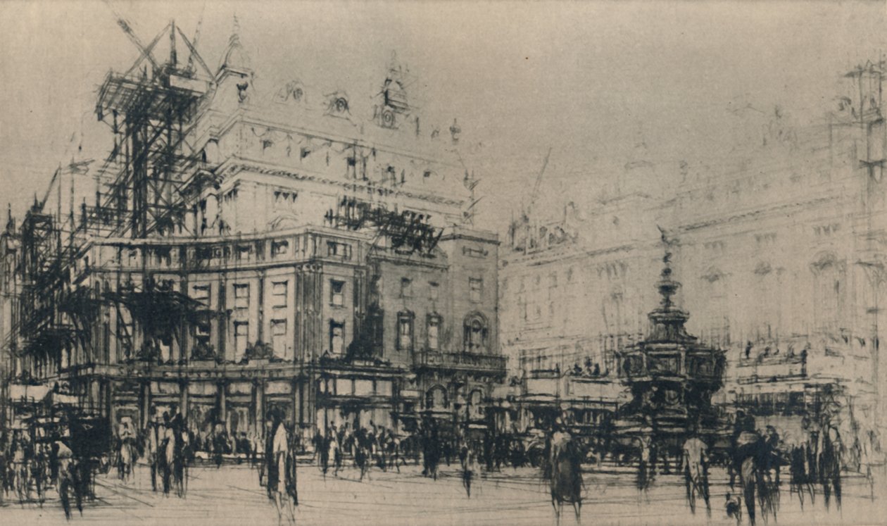 Piccadilly Circus, 1927. od William Walcot