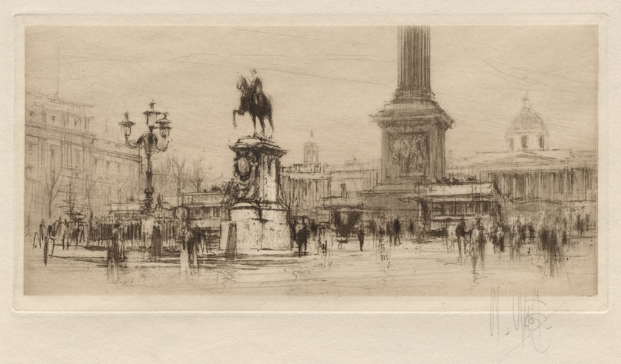 Trafalgarské náměstí od William Walcot