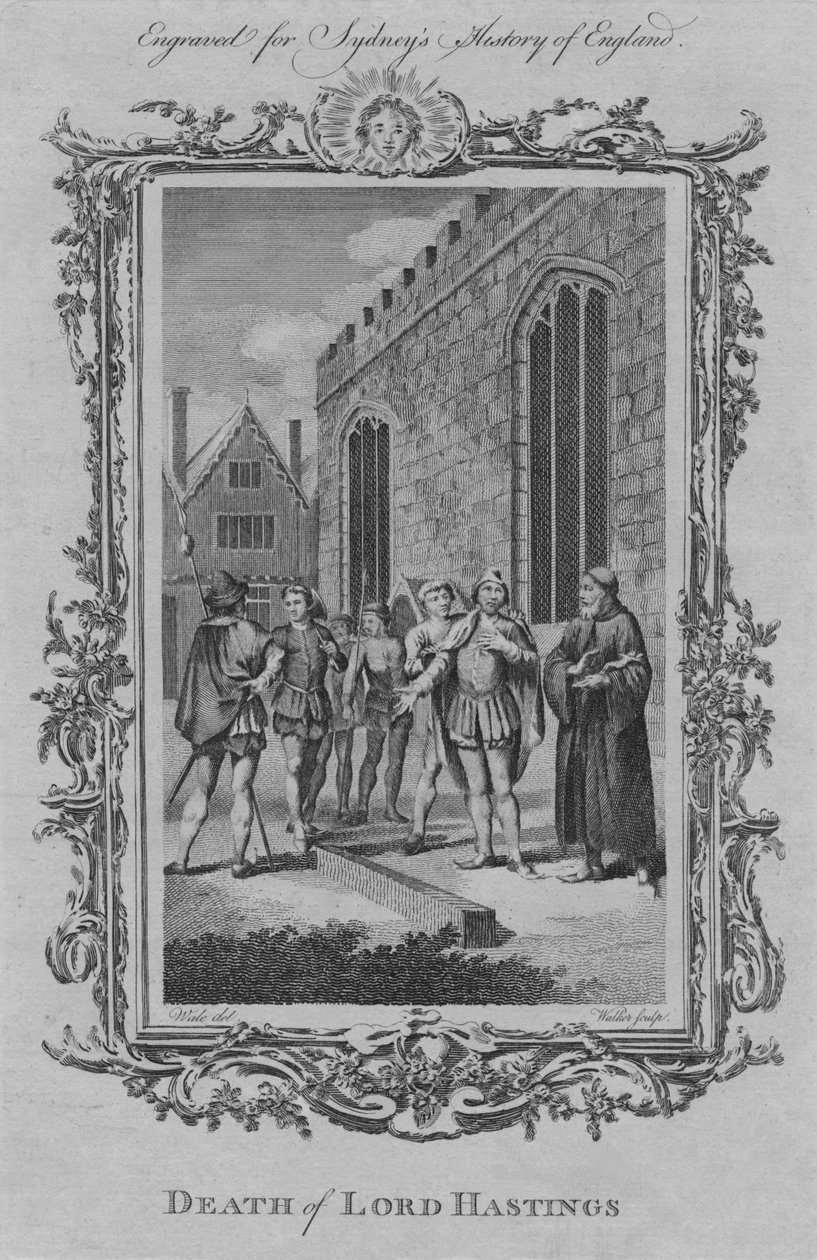 Smrt lorda Hastingse, 1773. od William Walker