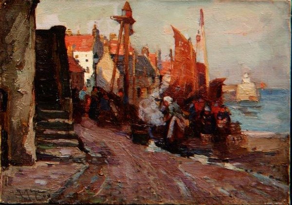 Vykládání úlovku od William Watt Milne