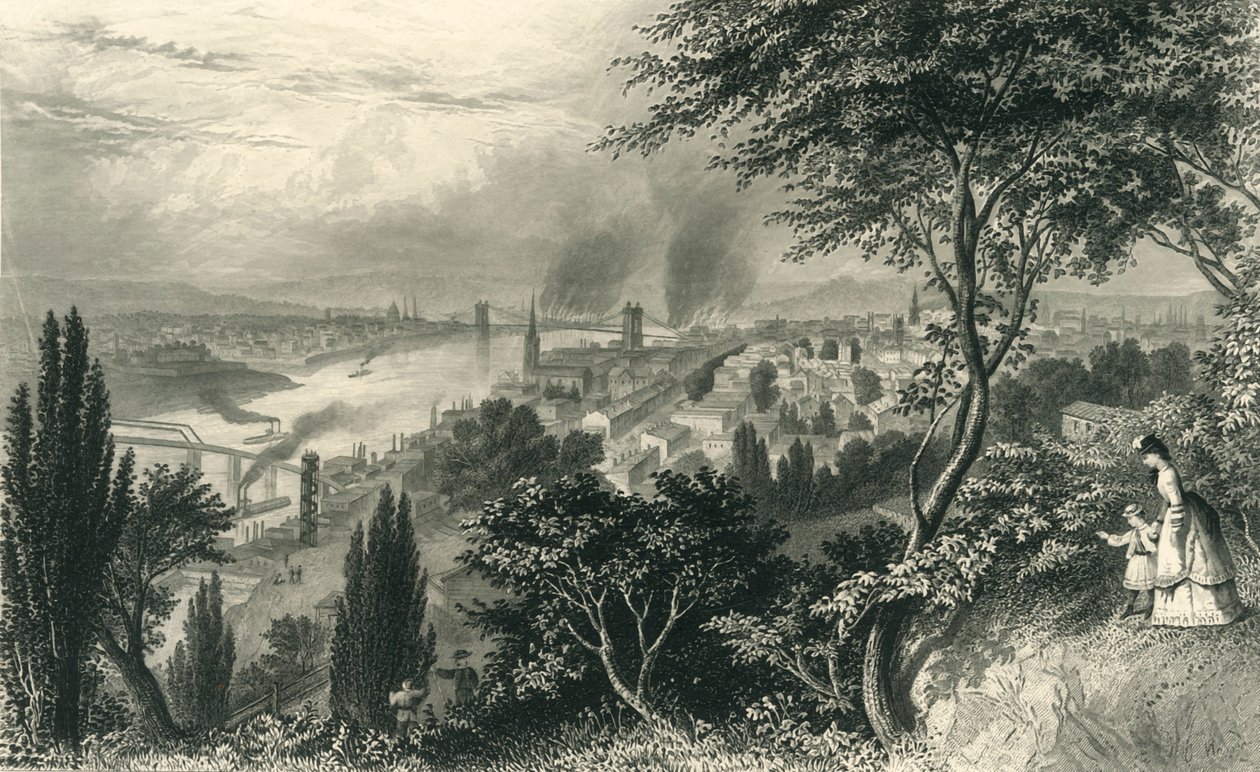 „Město Cincinnati“, 1874. od William Wellstood