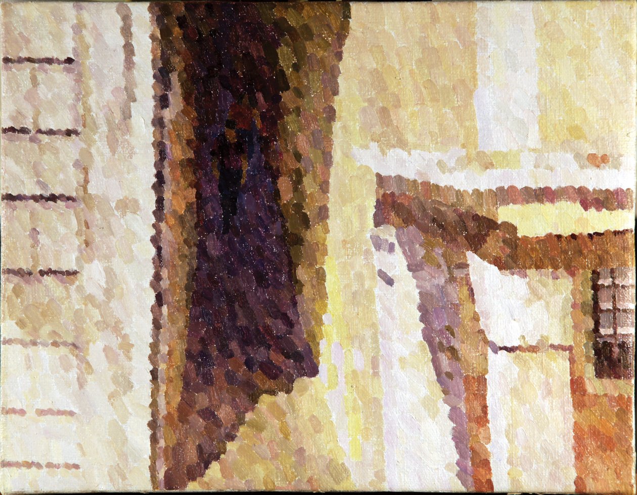 Calle Widmann, Benátky, 2013 (olej na plátně) od William Wilkins