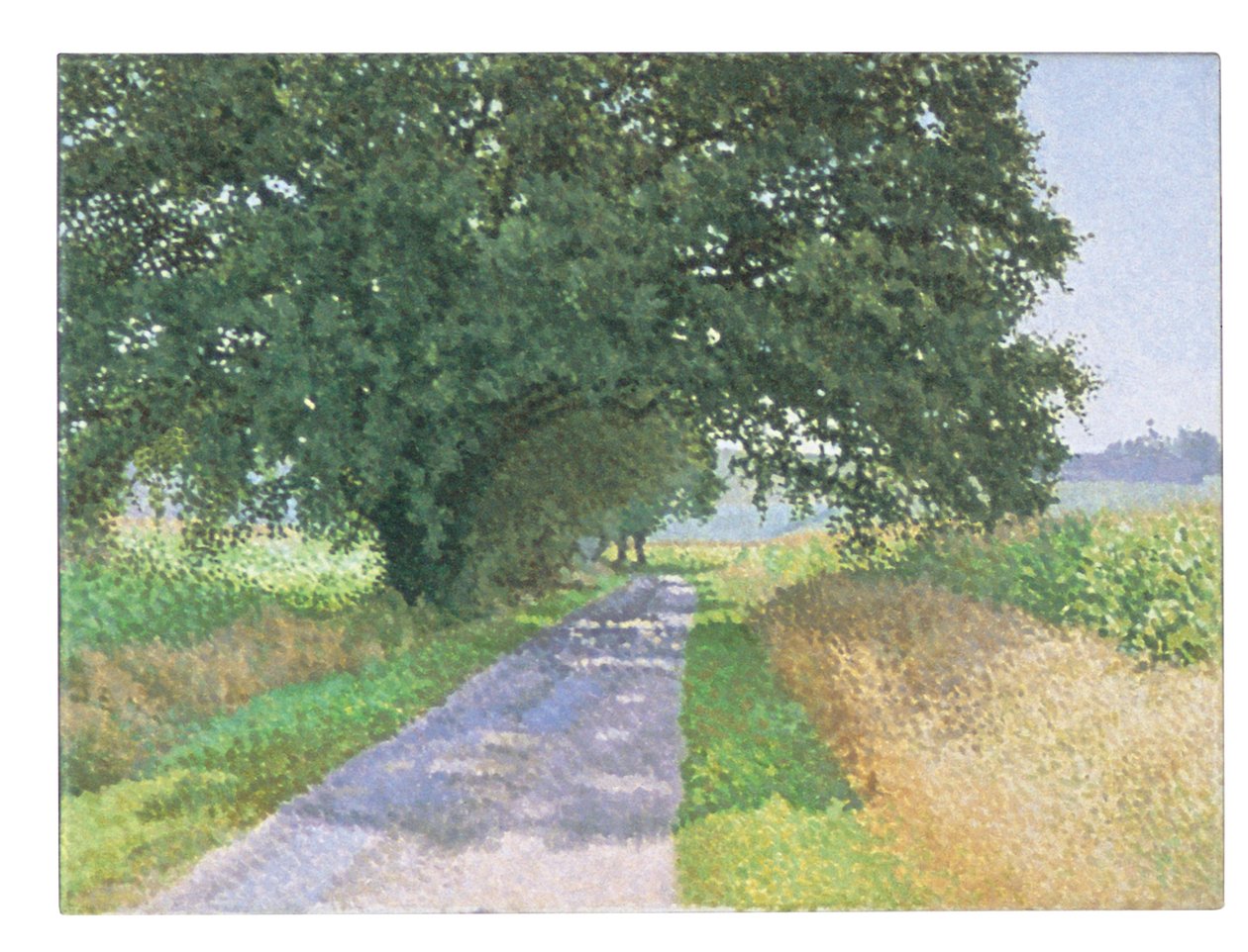 Ranní světlo, Touraine od William Wilkins