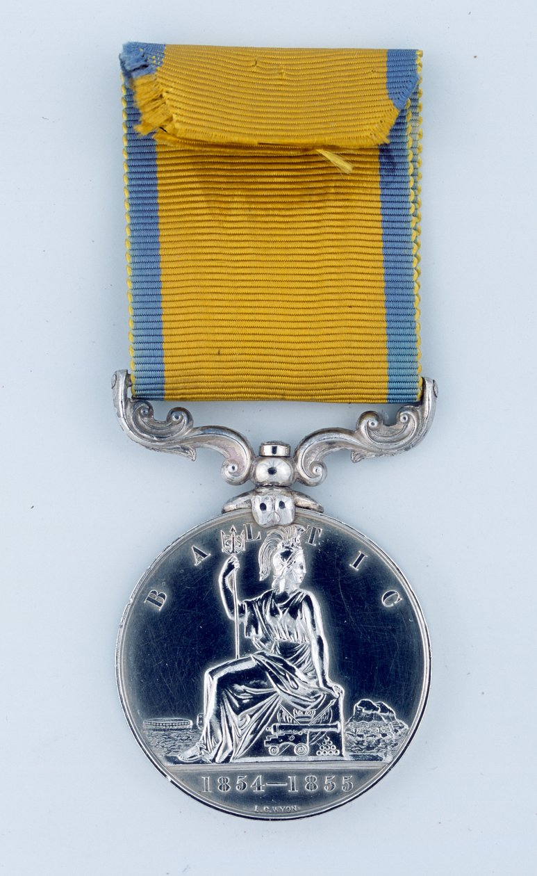 Baltská medaile 1854-55, vzor    (kov) od William Wyon