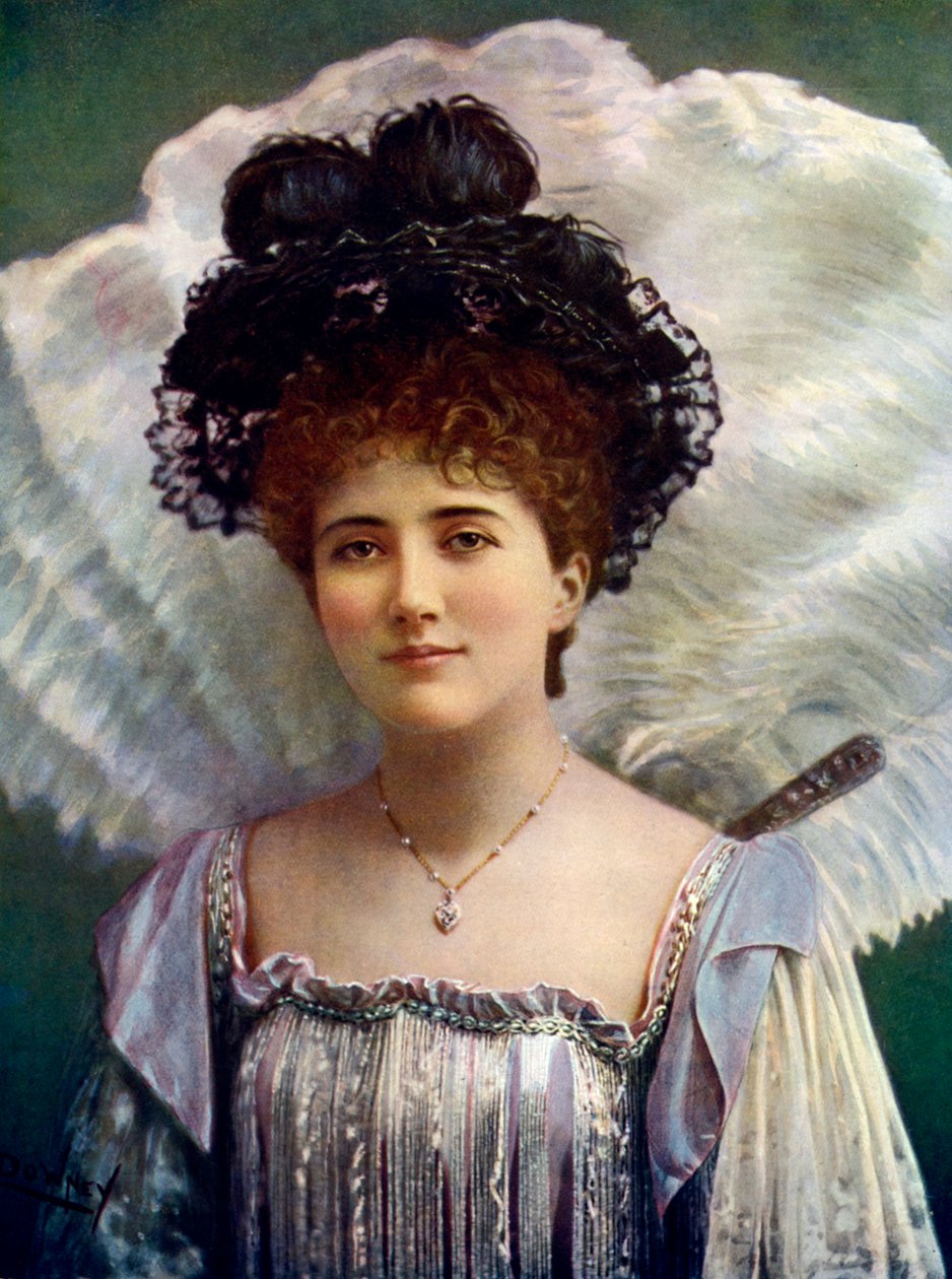 Ethel Matthews , herečka, 1899-1900. od William and Daniel Downey