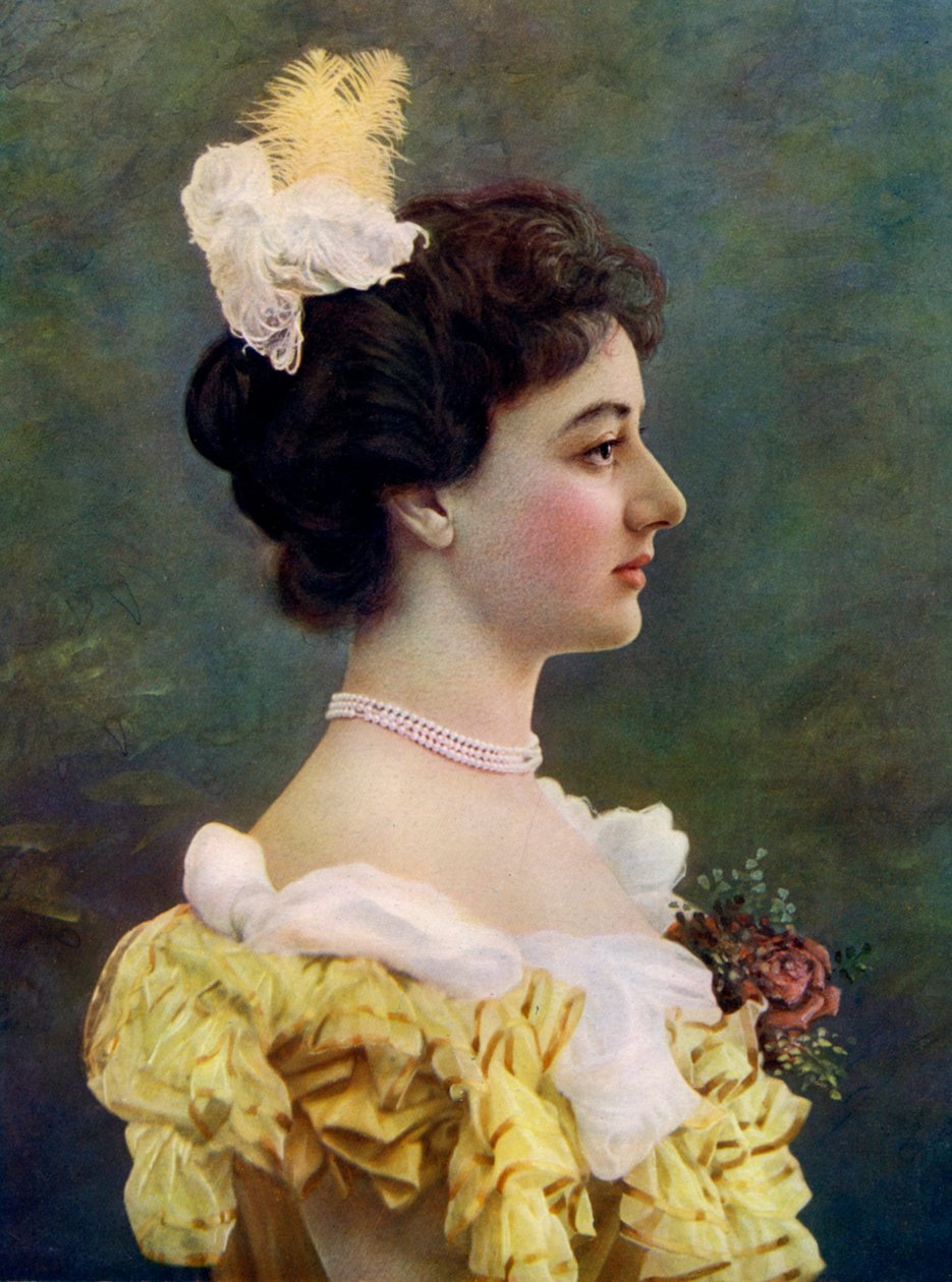 Maud Hoffman , herečka, 1899-1900. od William and Daniel Downey