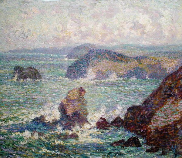 Marine, cca 1907 (olej na plátně) od Willy Schlobach