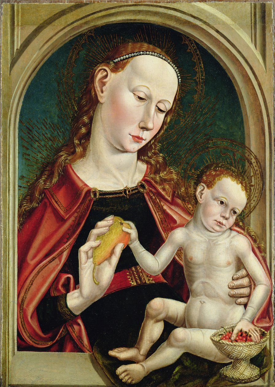 Marie a Jezulátko, 1510 od Wilm Dedecke