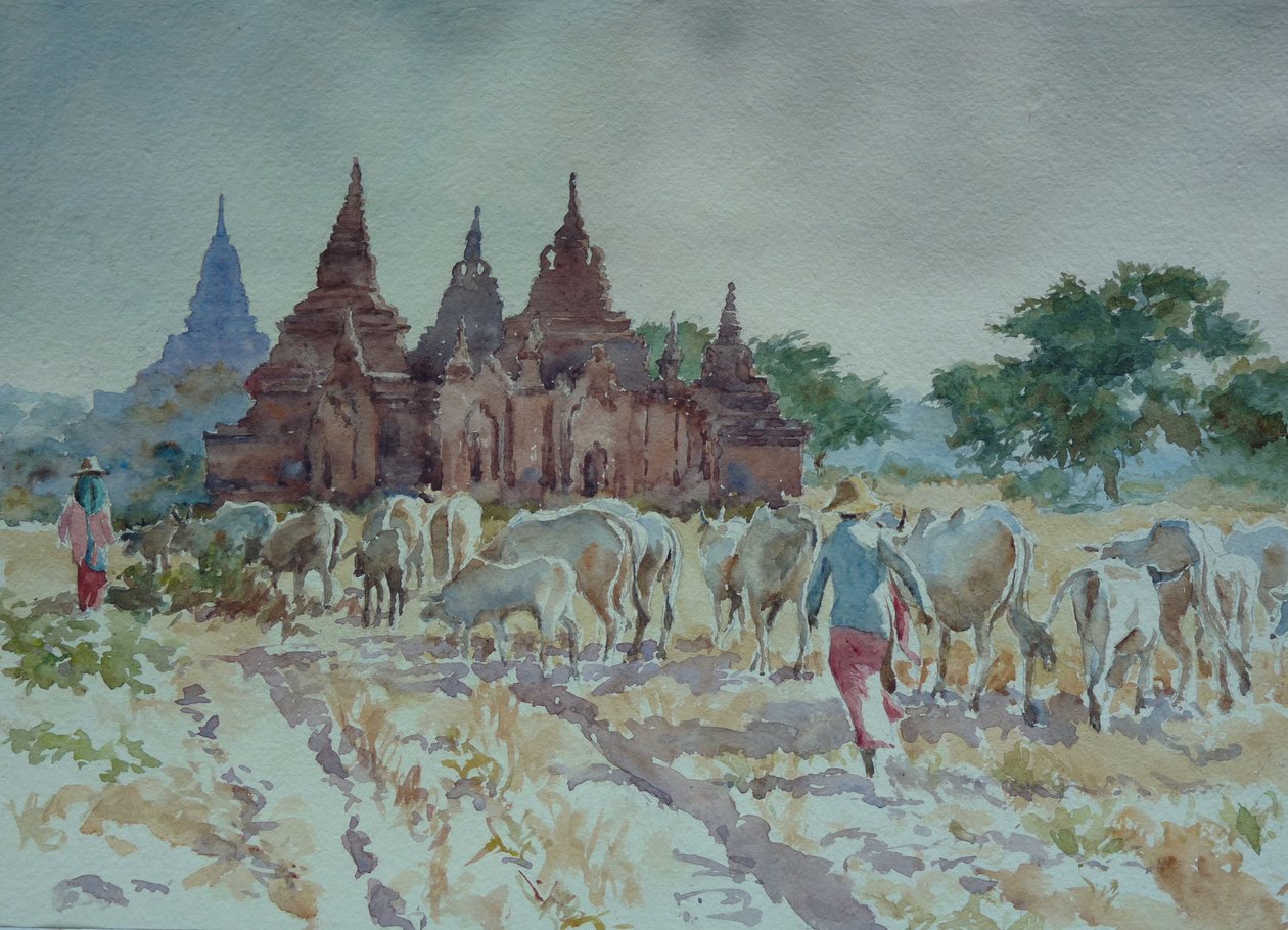 928 Bagan, pasení domů od Wilson Clive