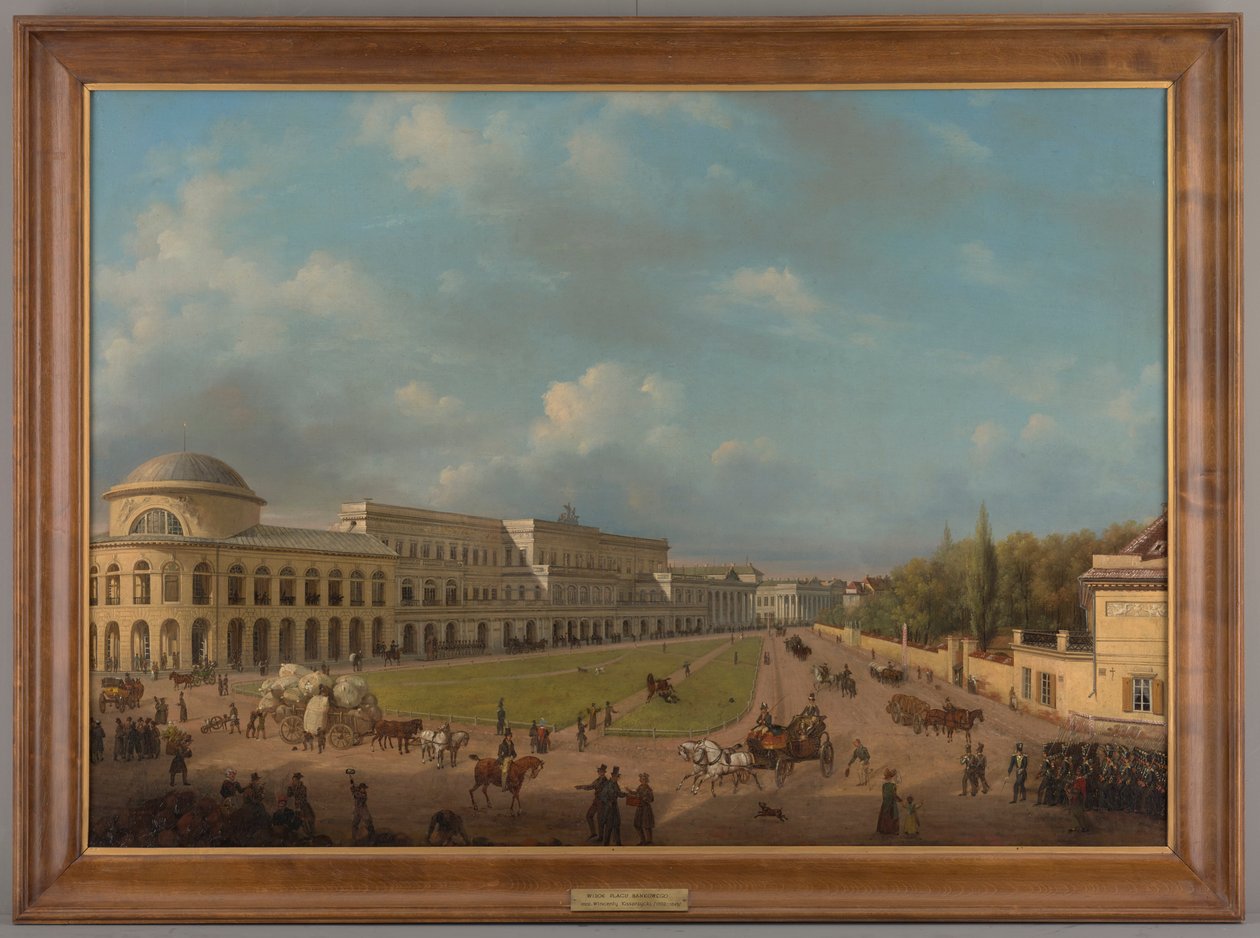 Bank Square, 1833 od Wincenty Kasprzycki
