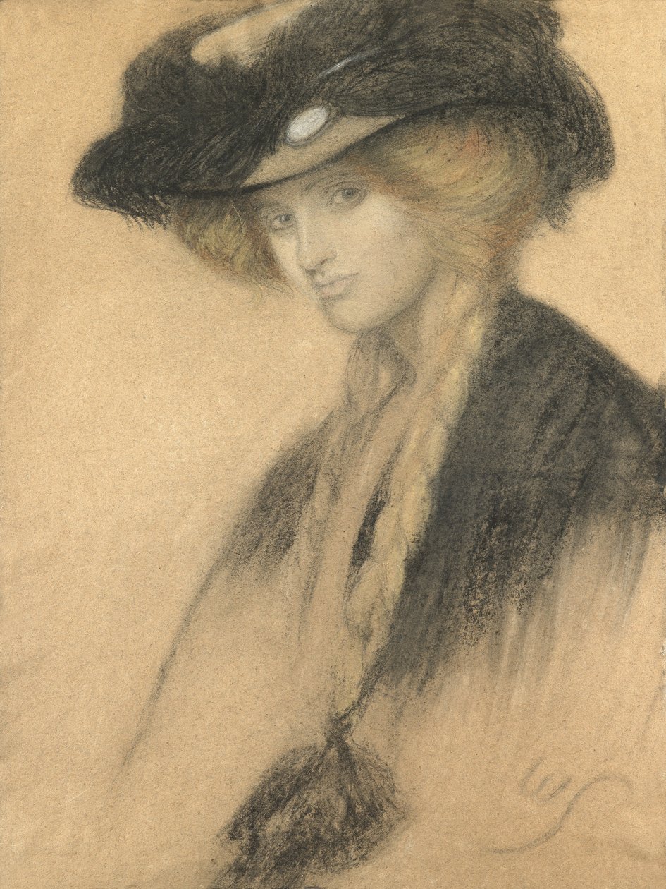 Gertruda - studie od Winifred Sandys